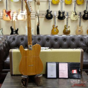 Fender Custom Shop Artisan Maple Burl Thinline Telecaster Roasted Birdseye Maple Neck African Blackwood Fretboard - Image 13