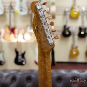 Fender Custom Shop Artisan Maple Burl Thinline Telecaster Roasted Birdseye Maple Neck African Blackwood Fretboard - Image 9