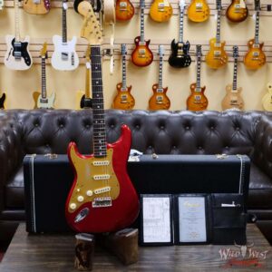 Fender Custom Shop Limited Edition Big Head Stratocaster Jouneyman Relic Hand-Wound Pickups Lefty Left-Handed Candy Apple Red - Image 4