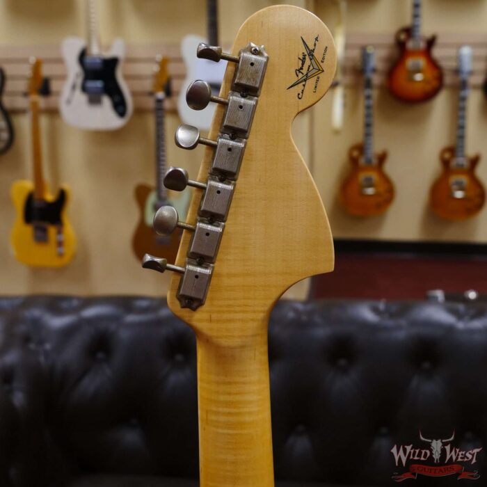 Fender Custom Shop Limited Edition Big Head Stratocaster Jouneyman Relic Hand-Wound Pickups Lefty Left-Handed Candy Apple Red - Image 10