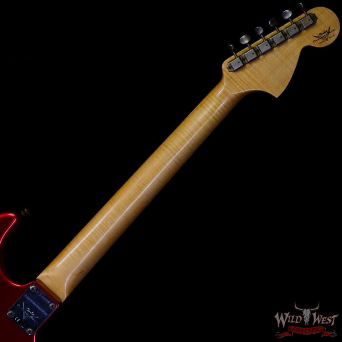 Fender Custom Shop Limited Edition Big Head Stratocaster Jouneyman Relic Hand-Wound Pickups Lefty Left-Handed Candy Apple Red - Image 11