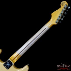 Fender Custom Shop Limited Edition 70th Anniversary 1954 Stratocaster Relic Nocaster Blonde with Black Pickguard 7.55 LBS - Image 5