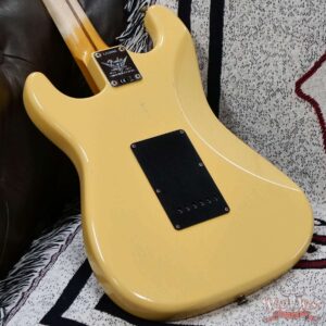 Fender Custom Shop Limited Edition 70th Anniversary 1954 Hardtail Stratocaster Journeyman Relic Nocaster Blonde with Black Pickguard 7.20 LBS - Image 12