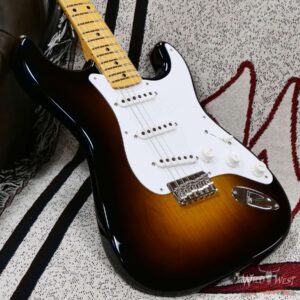 Fender Custom Shop Limited Edition 70th Anniversary 1954 Stratocaster Hardtail TCP Time Capsule Package Wide Fade 2 Tone Sunburst 7.50 LBS - Image 8