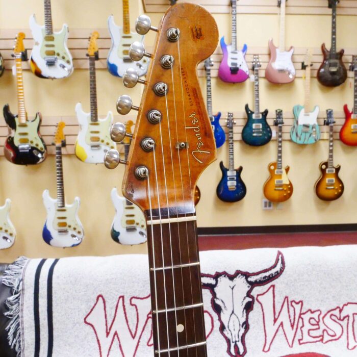 Fender Custom Shop Dylan Del Pizzo Apprentice Built 1963 Stratocaster 3A Flame Maple Neck Josefina Hand-Wound Pickups Heavy Relic Aged Firemist Silver (ONE OF A KIND) - Image 7