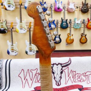 Fender Custom Shop Dylan Del Pizzo Apprentice Built 1963 Stratocaster 3A Flame Maple Neck Josefina Hand-Wound Pickups Heavy Relic Aged Firemist Silver (ONE OF A KIND) - Image 11