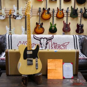 Fender Custom Shop Austin MacNutt Masterbuilt 1952 Telecaster HS Hand-Wound Pickup Relic Nocaster Blonde - Image 6