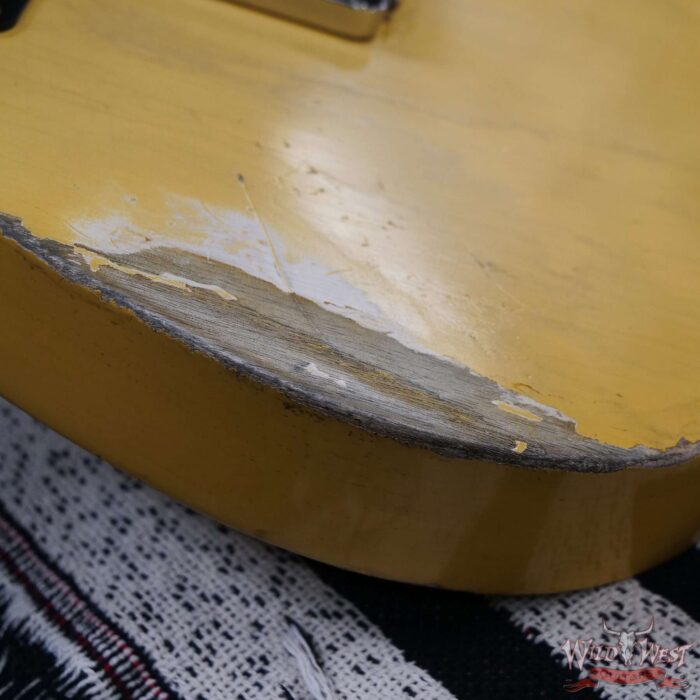 Fender Custom Shop Austin MacNutt Masterbuilt 1952 Telecaster HS Hand-Wound Pickup Relic Nocaster Blonde - Image 9