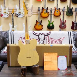 Fender Custom Shop Austin MacNutt Masterbuilt 1952 Telecaster HS Hand-Wound Pickup Relic Nocaster Blonde - Image 10