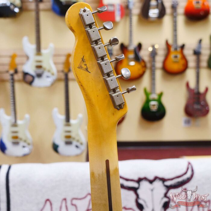 Fender Custom Shop Austin MacNutt Masterbuilt 1952 Telecaster HS Hand-Wound Pickup Relic Nocaster Blonde - Image 11