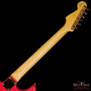 Fender Custom Shop Austin MacNutt Masterbuilt 1960 Stratocaster NOS Fiesta Red with Gold Hardware - Image 5