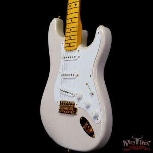Fender Custom Shop Austin MacNutt Masterbuilt 1957 Stratocaster NOS White Blonde with Gold Hardware (Mary Kaye Blonde) - Image 2