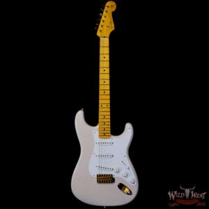 Fender Custom Shop Austin MacNutt Masterbuilt 1957 Stratocaster NOS White Blonde with Gold Hardware (Mary Kaye Blonde) - Image 3