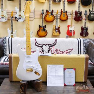 Fender Custom Shop Austin MacNutt Masterbuilt 1957 Stratocaster NOS White Blonde with Gold Hardware (Mary Kaye Blonde) - Image 6