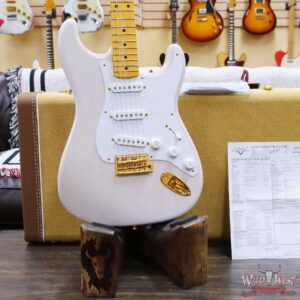 Fender Custom Shop Austin MacNutt Masterbuilt 1957 Stratocaster NOS White Blonde with Gold Hardware (Mary Kaye Blonde) - Image 8