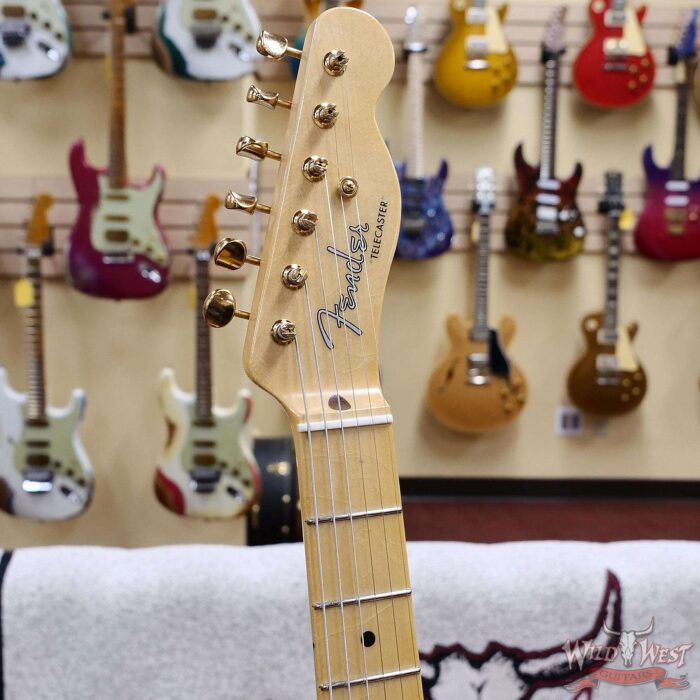 Fender Custom Shop Austin MacNutt Masterbuilt Green Pine Telecaster Deluxe Closet Classic Josefina Pickups 7.20 lbs - Image 7