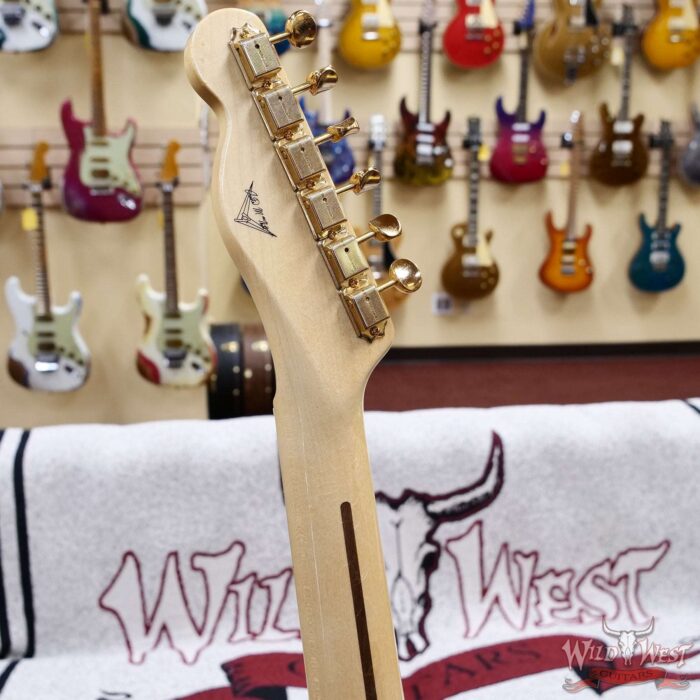 Fender Custom Shop Austin MacNutt Masterbuilt Green Pine Telecaster Deluxe Closet Classic Josefina Pickups 7.20 lbs - Image 12