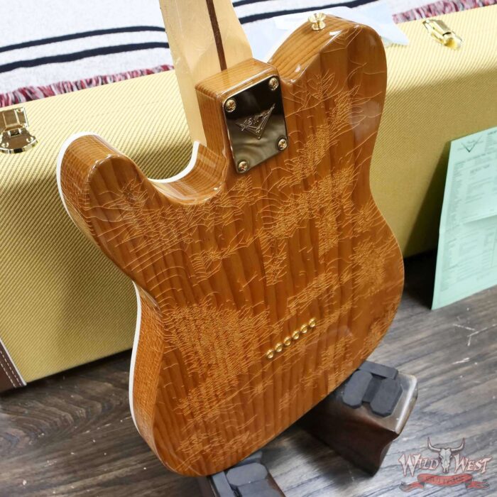 Fender Custom Shop Austin MacNutt Masterbuilt Green Pine Telecaster Deluxe Closet Classic Josefina Pickups 7.20 lbs - Image 14