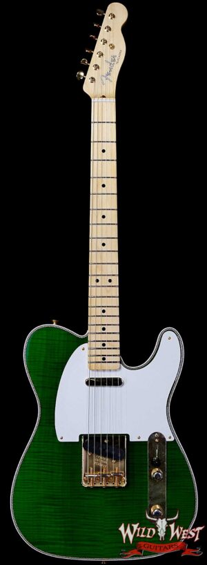 Fender Custom Shop Austin MacNutt Masterbuilt Green Pine Telecaster Deluxe Closet Classic Josefina Pickups 7.20 lbs