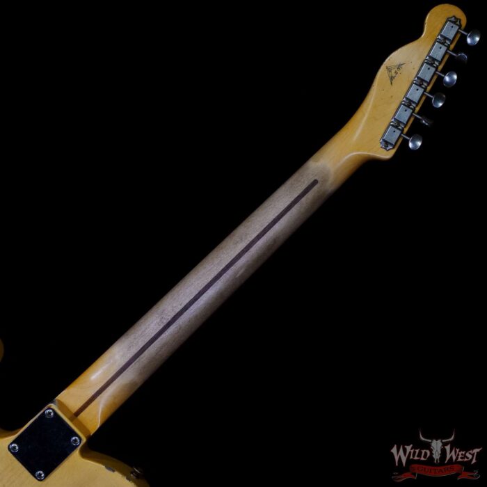 Fender Custom Shop Austin MacNutt Masterbuilt 1952 Telecaster HS Hand-Wound Pickup Heavy Relic Nocaster Blonde - Image 5
