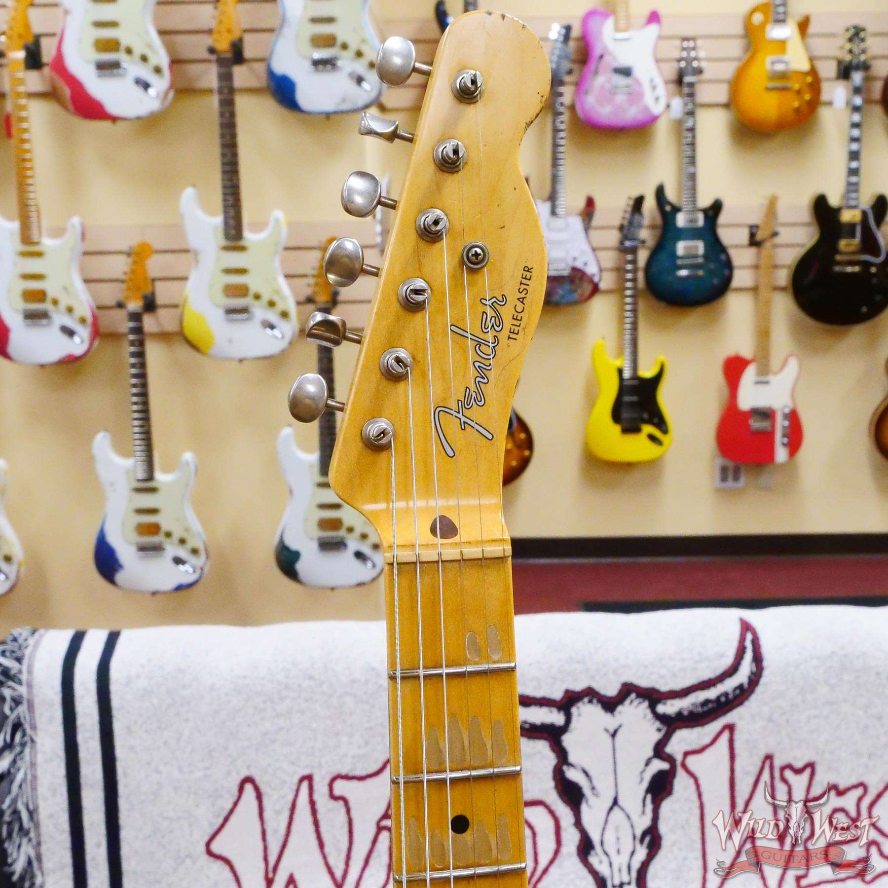fendercs-mbam-r124633-d2__wwg.jpg Fender Custom Shop Austin MacNutt Masterbuilt 1952 Telecaster HS Hand-Wound Pickup Heavy Relic Nocaster Blonde - Image 7