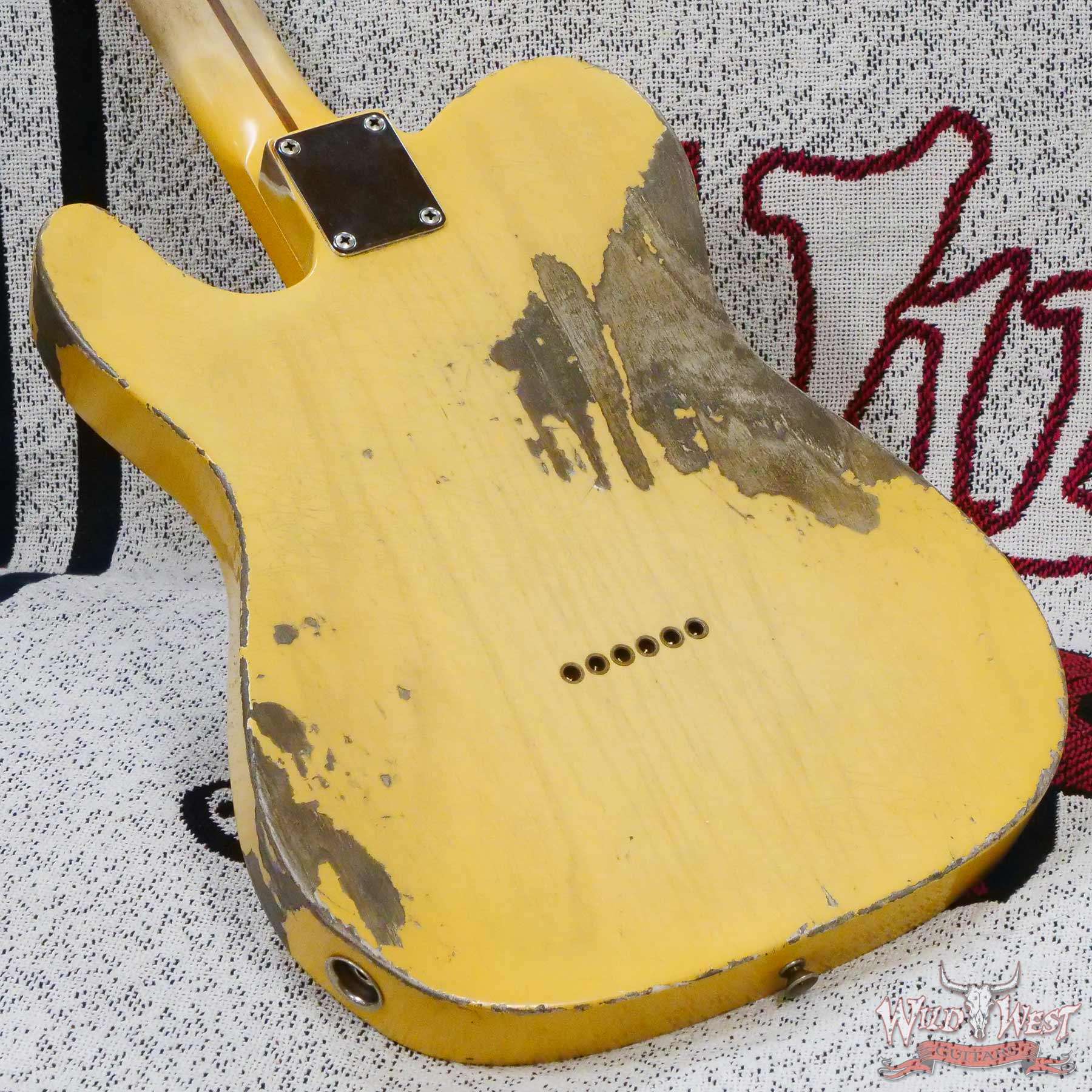 fendercs-mbam-r124633-d8__wwg.jpg Fender Custom Shop Austin MacNutt Masterbuilt 1952 Telecaster HS Hand-Wound Pickup Heavy Relic Nocaster Blonde - Image 13