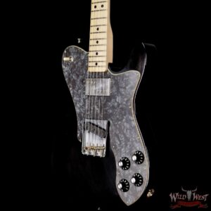 Fender Custom Shop Chris Fleming Masterbuilt 1972 Telecaster Custom Maple Fingerboard Closet Classic Black - Image 2