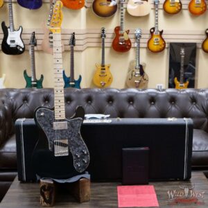 Fender Custom Shop Chris Fleming Masterbuilt 1972 Telecaster Custom Maple Fingerboard Closet Classic Black - Image 5