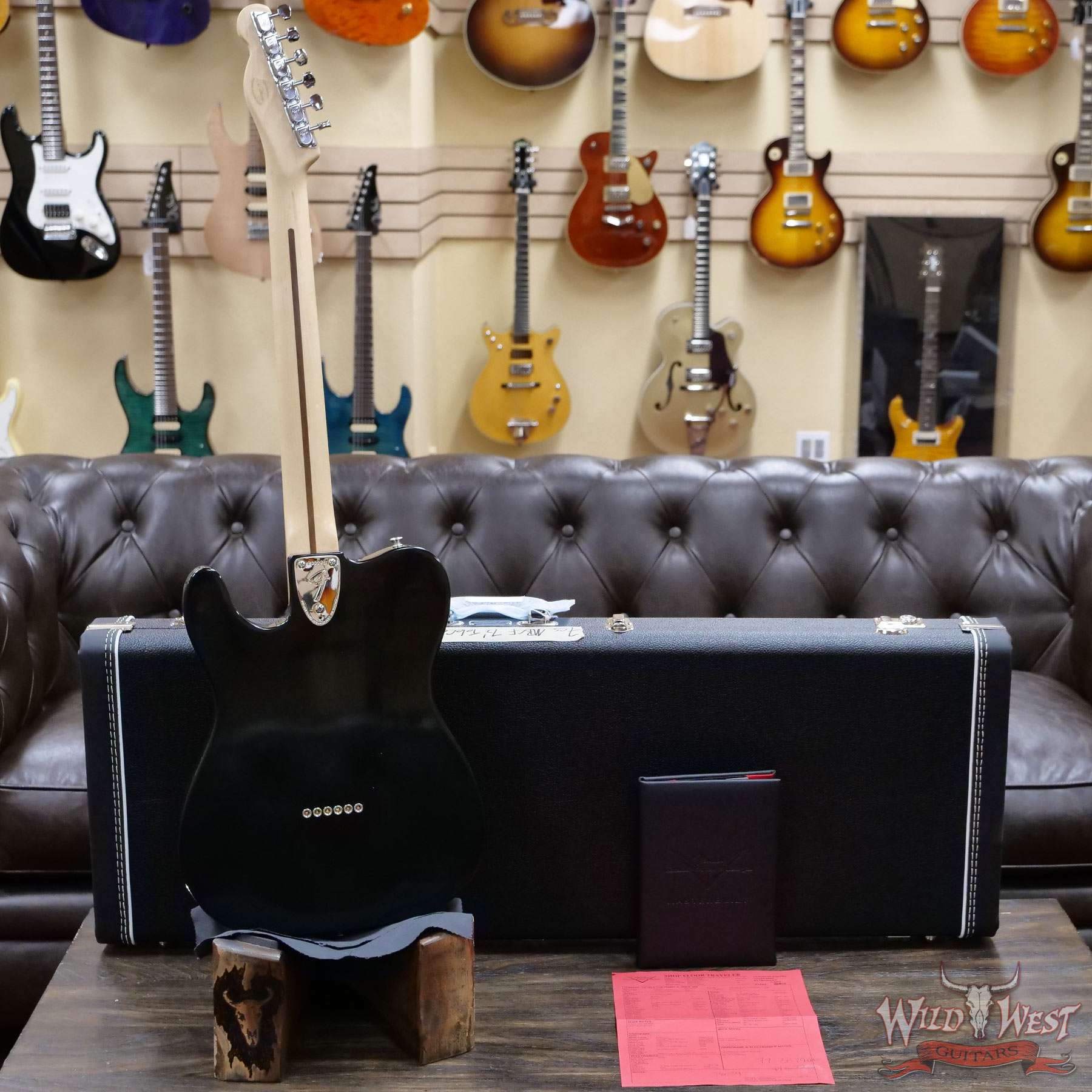 fendercs-mbcf-1972telecustomcc-r00246-d4__wwg.jpg Fender Custom Shop Chris Fleming Masterbuilt 1972 Telecaster Custom Maple Fingerboard Closet Classic Black - Image 9