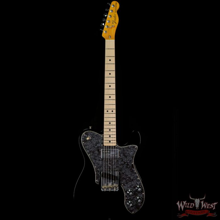 Fender Custom Shop Chris Fleming Masterbuilt 1972 Telecaster Custom Maple Fingerboard Closet Classic Black - Image 3