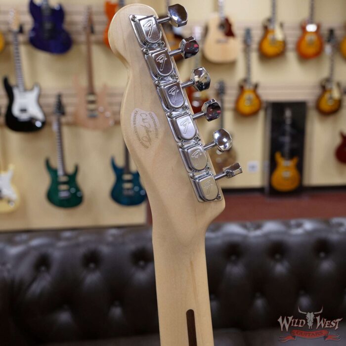 Fender Custom Shop Chris Fleming Masterbuilt 1972 Telecaster Custom Maple Fingerboard Closet Classic Black - Image 10