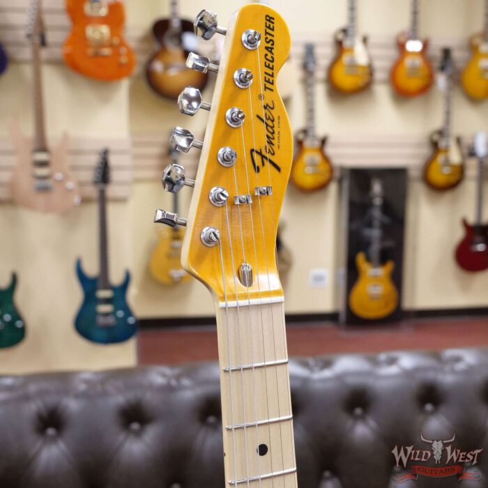 Fender Custom Shop Chris Fleming Masterbuilt 1972 Telecaster Custom Maple Fingerboard Closet Classic Black - Image 6