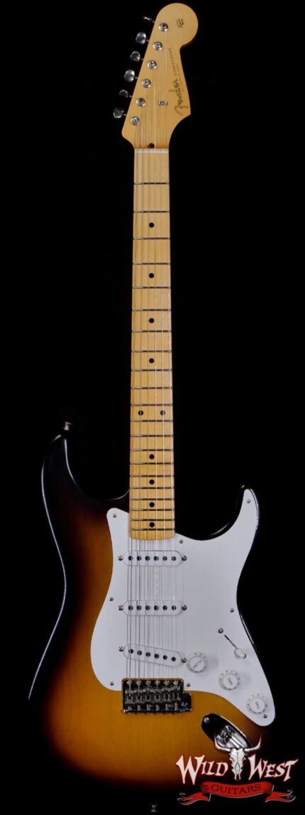 Fender Custom Shop Chris Fleming Masterbuilt 1956 Stratocaster Closet Classic 11/56 Neck 2 Tone Sunburst Loretta Hand-Wound Pikcups