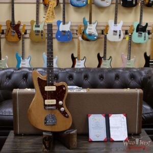 Fender Custom Shop Chris Fleming Masterbuilt P-90 Korina Jazzmaster NOS Brazilian Rosewood Fingerboard Natural - Image 6