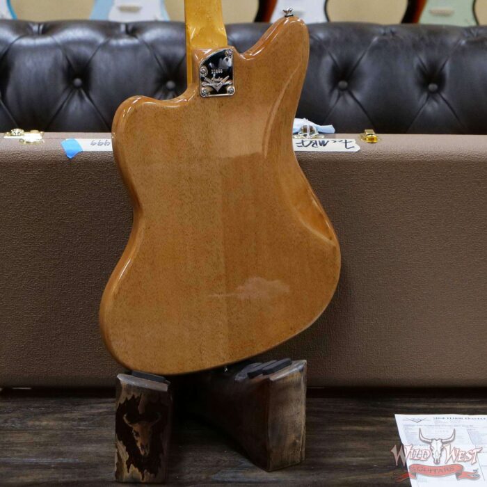 Fender Custom Shop Chris Fleming Masterbuilt P-90 Korina Jazzmaster NOS Brazilian Rosewood Fingerboard Natural - Image 9