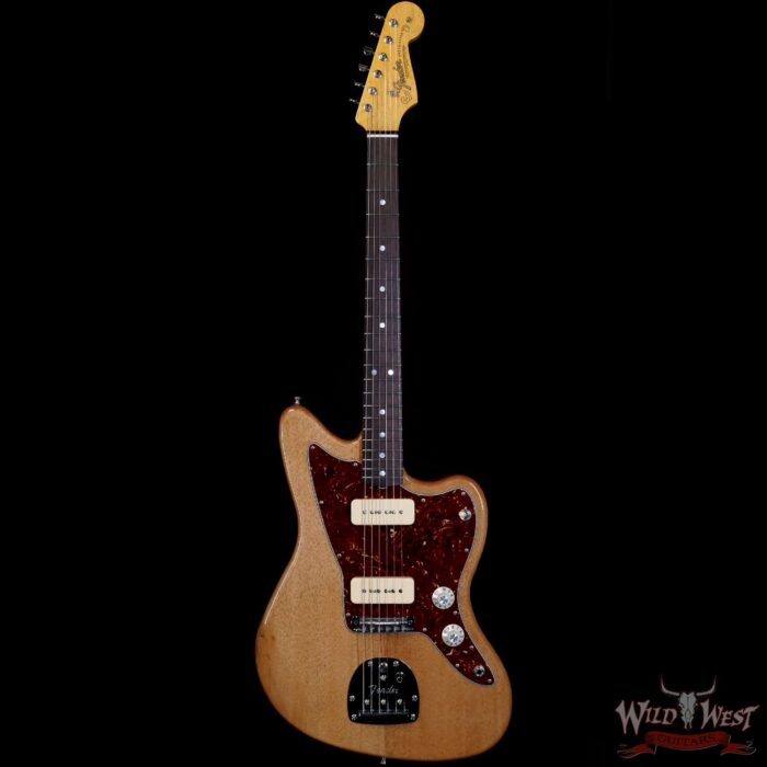 Fender Custom Shop Chris Fleming Masterbuilt P-90 Korina Jazzmaster NOS Brazilian Rosewood Fingerboard Natural - Image 3