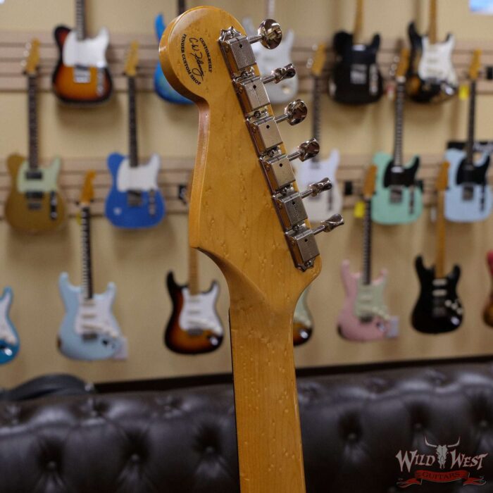 Fender Custom Shop Chris Fleming Masterbuilt P-90 Korina Jazzmaster NOS Brazilian Rosewood Fingerboard Natural - Image 10