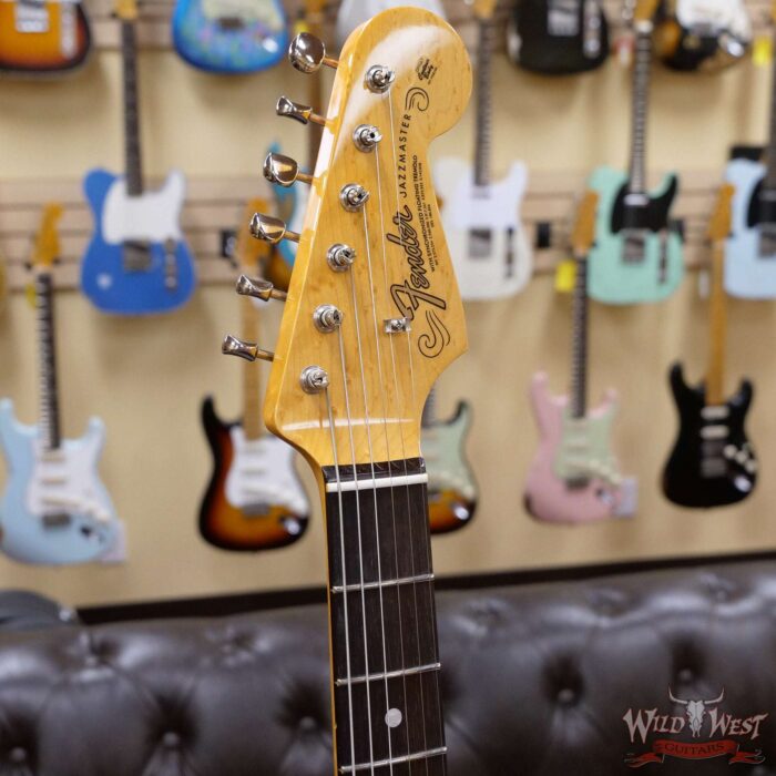 Fender Custom Shop Chris Fleming Masterbuilt P-90 Korina Jazzmaster NOS Brazilian Rosewood Fingerboard Natural - Image 7
