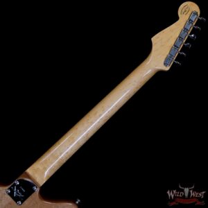 Fender Custom Shop Chris Fleming Masterbuilt P-90 Korina Jazzmaster NOS Brazilian Rosewood Fingerboard Natural - Image 5