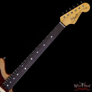 Fender Custom Shop Chris Fleming Masterbuilt P-90 Korina Jazzmaster NOS Brazilian Rosewood Fingerboard Natural - Image 4