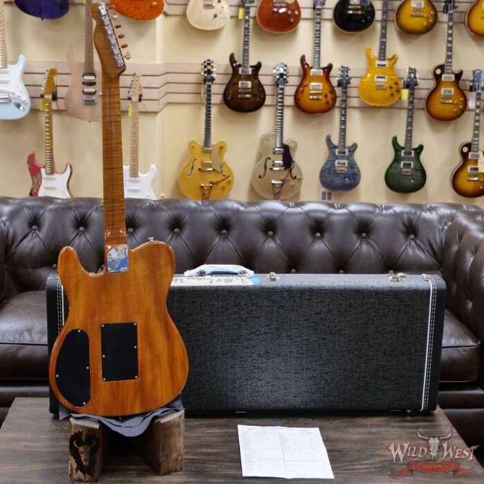 Fender Custom Shop Chris Fleming Masterbuilt Knotty Acoustasonic Telecaster Deluxe Closet Classic - Image 11