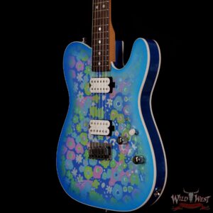 Fender Custom Shop Carlos Lopez Masterbuilt 1967 Ash Telecaster Custom HH Roasted Maple Neck NOS Blue Flower - Image 2