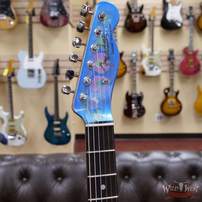 Fender Custom Shop Carlos Lopez Masterbuilt 1967 Ash Telecaster Custom HH Roasted Maple Neck NOS Blue Flower - Image 7