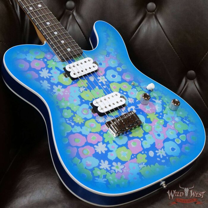 Fender Custom Shop Carlos Lopez Masterbuilt 1967 Ash Telecaster Custom HH Roasted Maple Neck NOS Blue Flower - Image 8