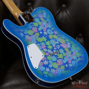 Fender Custom Shop Carlos Lopez Masterbuilt 1967 Ash Telecaster Custom HH Roasted Maple Neck NOS Blue Flower - Image 11