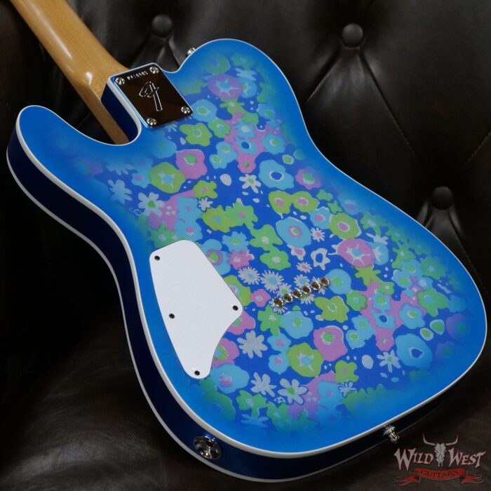 Fender Custom Shop Carlos Lopez Masterbuilt 1967 Ash Telecaster Custom HH Roasted Maple Neck NOS Blue Flower - Image 11