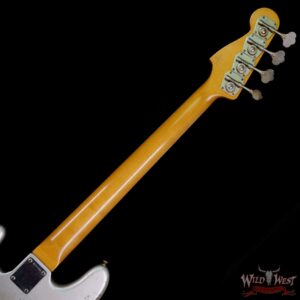 Fender Custom Shop Carlos Lopez Masterbuilt 60’s Precision Bass P-Bass Josefina Hand-Wound Pickup Relic Inca Silver - Image 5