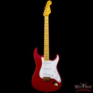 Fender Custom Shop David Brown Masterbuilt Late 50’s Stratocaster Lush Closet Classic Dakota Red with Gold Hardware - Image 3
