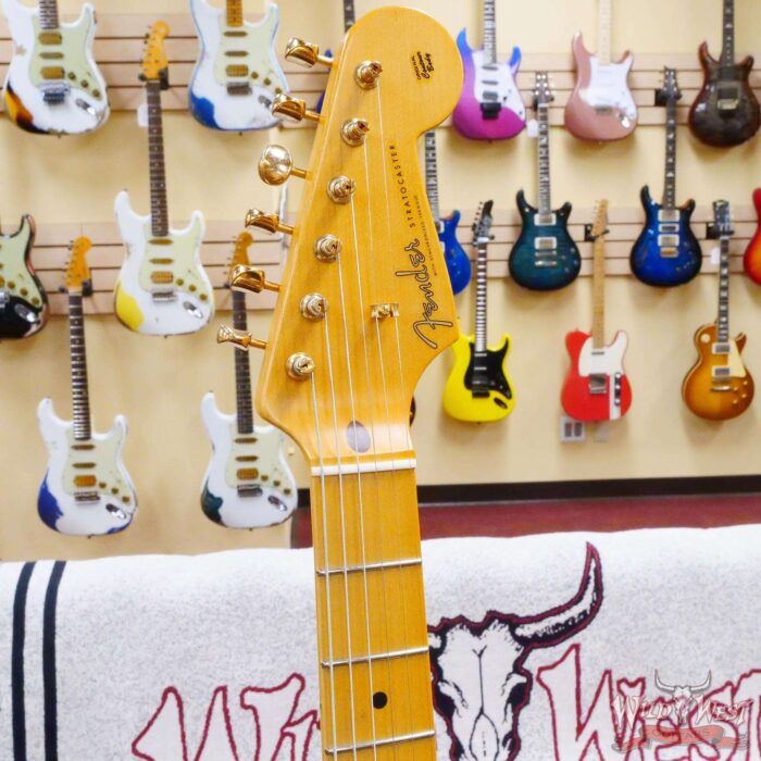 Fender Custom Shop David Brown Masterbuilt Late 50’s Stratocaster Lush Closet Classic Dakota Red with Gold Hardware - Image 7