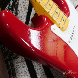 Fender Custom Shop David Brown Masterbuilt Late 50’s Stratocaster Lush Closet Classic Dakota Red with Gold Hardware - Image 9
